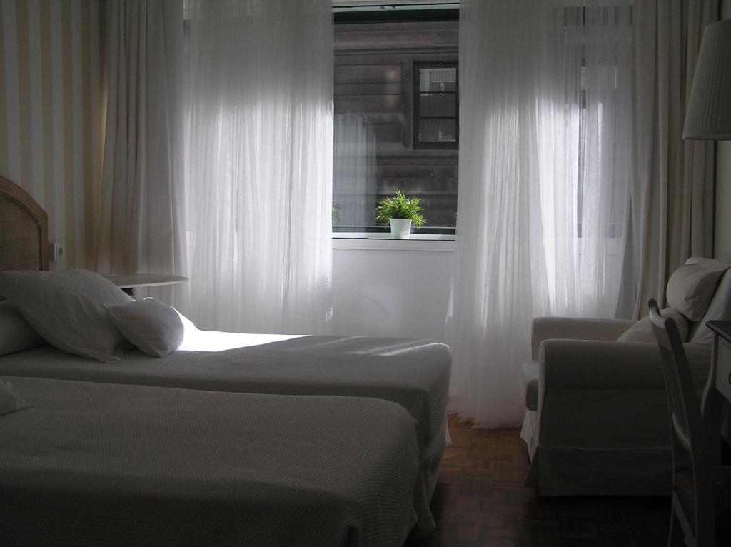 Hotel Central By Myhousespain Gijón Rum bild